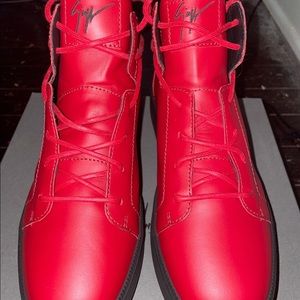 Giuseppe Zanotti Leather Zola Sneakers